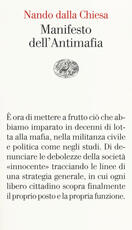 Libro Manifesto dell'antimafia Nando Dalla Chiesa