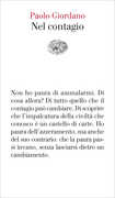 Libro Nel contagio Paolo Giordano