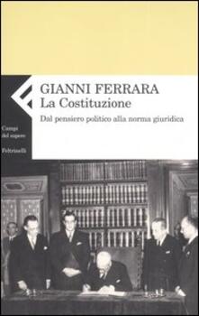 La Costituzione. Dal pensiero politico alla norma giuridica.pdf