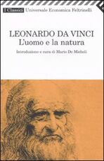 Libro L' uomo e la natura Leonardo da Vinci