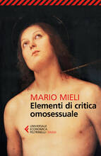 Libro Elementi di critica omosessuale Mario Mieli