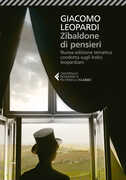 Libro Zibaldone di pensieri. Nuova edizione tematica condotta sugli Indici leopardiani Giacomo Leopardi