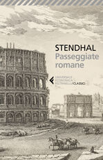 Libro Passeggiate romane Stendhal