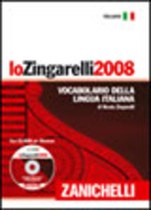 Copertina  Lo Zingarelli 2008 : vocabolario della lingua italiana