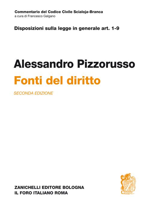 Commentario del Codice civile. Art. 1-9. Fonti del diritto. Disposizioni preliminari Scarica PDF EPUB
