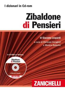 Zibaldone di pensieri. CD-ROM. Con Contenuto digitale (fornito elettronicamente).pdf
