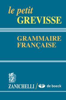 Le petit Grevisse. Grammaire française.pdf