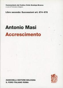 Commentario del Codice Civile. Art. 674-678. Accrescimento.pdf