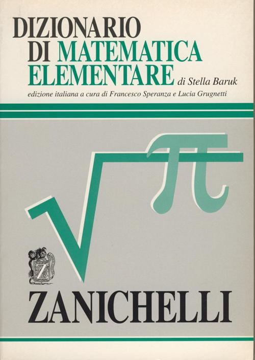 Dizionario di matematica elementare Scarica PDF EPUB
