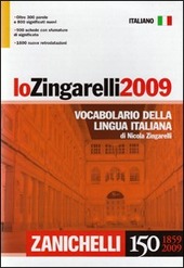 Copertina  Lo Zingarelli 2009 : vocabolario della lingua italiana
