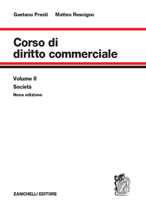 Image of Corso di diritto commerciale. Vol. 2: Società.