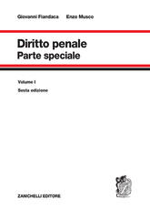 Libro Diritto penale. Vol. 1: Parte speciale. Giovanni Fiandaca Enzo Musco