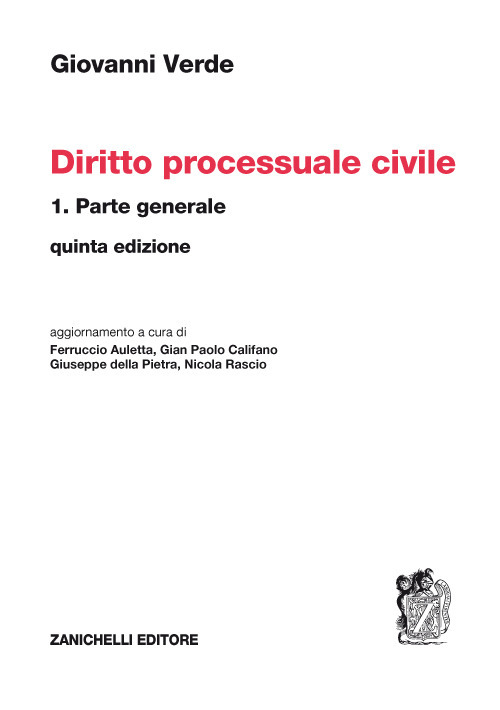 Image of Diritto processuale civile. Vol. 1: Parte generale.