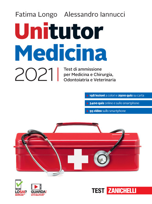 Image of Unitutor Medicina 2021. Test di ammissione per Medicina e chirurgia, Odontoiatria, Veterinaria. Con e-book
