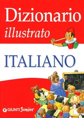 Copertina  Dizionario illustrato italiano
