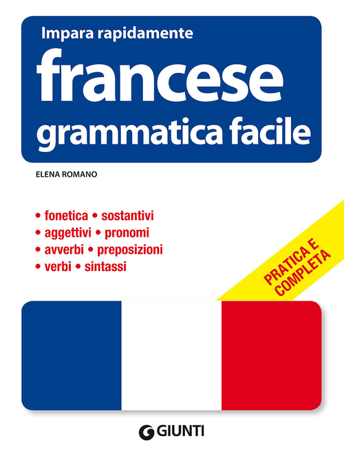 Image of Francese. Grammatica facile
