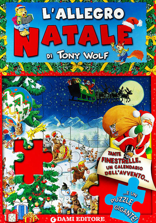 Image of L' allegro Natale. Libro puzzle. Ediz. illustrata