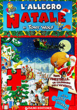 Libro L' allegro Natale. Libro puzzle. Ediz. illustrata Anna Casalis Tony Wolf
