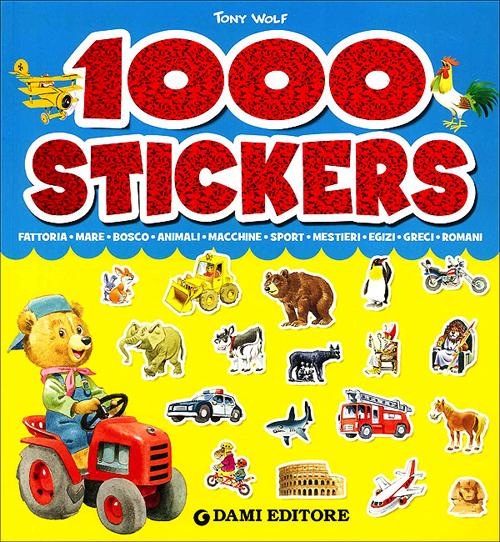 Image of 1000 stickers