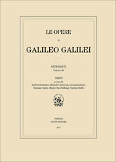 Libro Le opere di Galileo Galilei. Appendice. Vol. 3: Testi. Galileo Galilei
