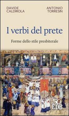 I verbi del prete. Forme dello stile presbiterale.pdf