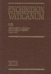 Copertina  Enchiridion vaticanum 10