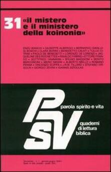 Il mistero e il ministero della koinonia.pdf