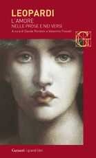 Libro L' amore nelle prose e nei versi Giacomo Leopardi