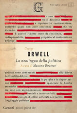 Libro La neolingua della politica George Orwell