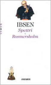 Copertina  Spettri ; Rosmersholm