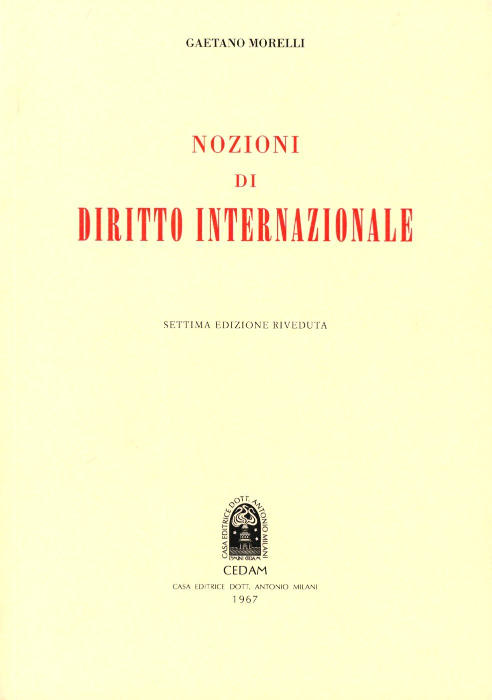 Nozioni di diritto internazionale