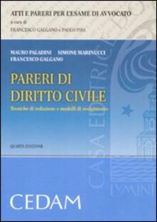 Pareri di diritto civile. Tecniche di redazione e modelli di svolgimento.pdf
