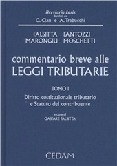 Copertina  1: Diritto costituzionale tributario e Statuto del contribuente