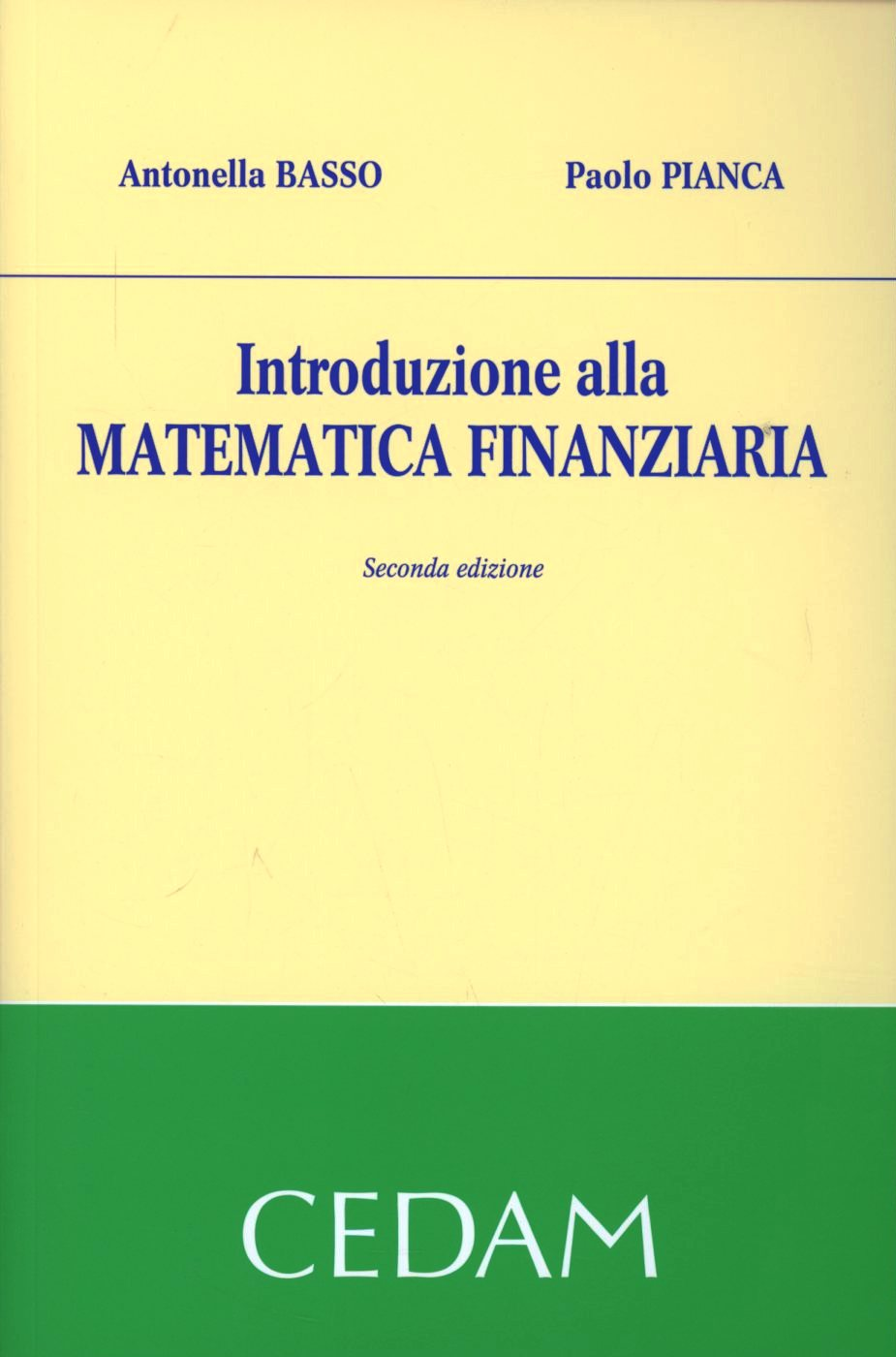 Introduzione alla matematica finanziaria