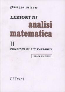 Lezioni di analisi matematica. Vol. 2: Funzioni di più variabili..pdf