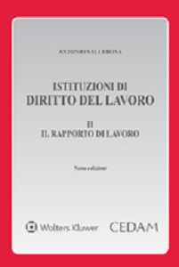 Istituzioni di diritto del lavoro. Vol. 2: Il rapporto di lavoro.