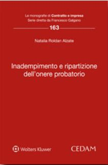 Inadempimento e ripartizione dell'onere probatorio