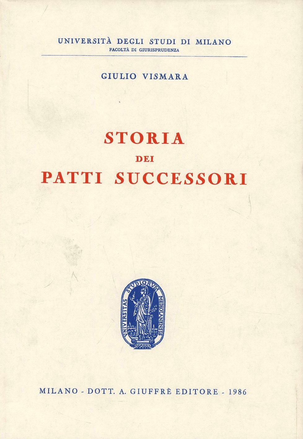 Storia dei patti successori Scarica PDF EPUB
