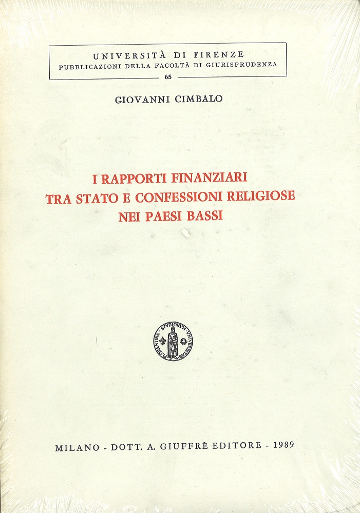 I rapporti finanziari tra Stato e confessioni religiose nei Paesi Bassi