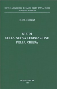 Studi sulla nuova legislazione della Chiesa