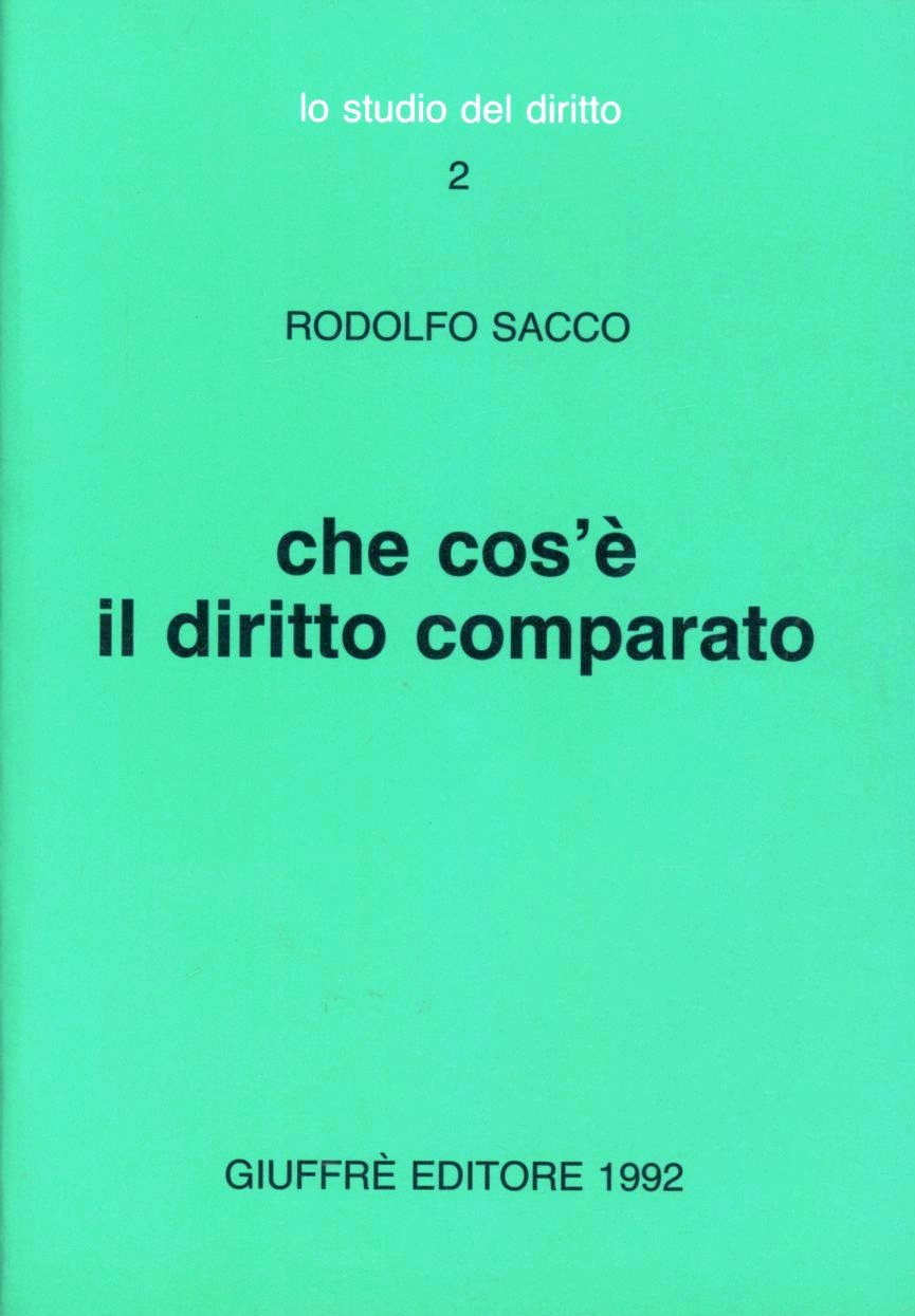 Che cos'è il diritto comparato Scarica PDF EPUB
