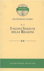 Copertina  I nuovi statuti delle Regioni