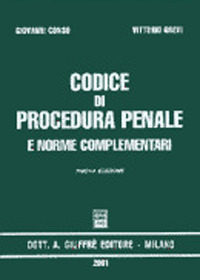 Codice di procedura penale e norme complementari. Aggiornato al 31 agosto 2001 Scarica PDF EPUB
