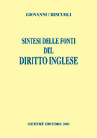 Sintesi delle fonti del diritto inglese Scarica PDF EPUB
