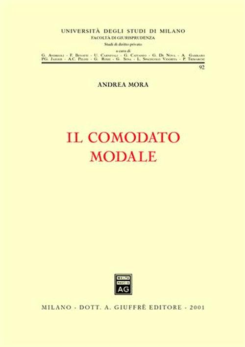 Il comodato modale Scarica PDF EPUB
