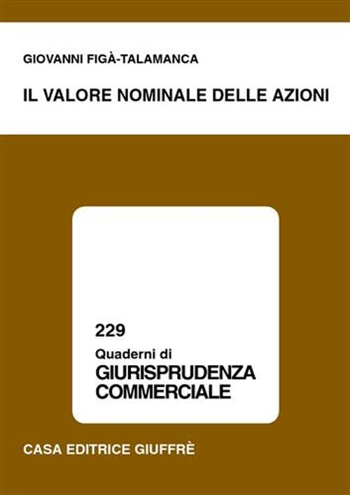 Il valore nominale delle azioni