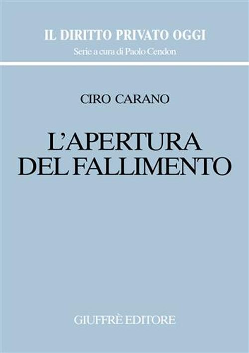 L' apertura del fallimento Scarica PDF EPUB
