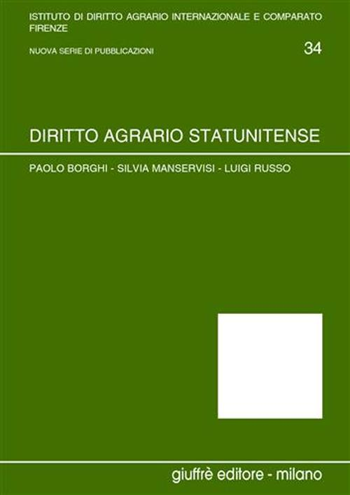 Diritto agrario statunitense Scarica PDF EPUB
