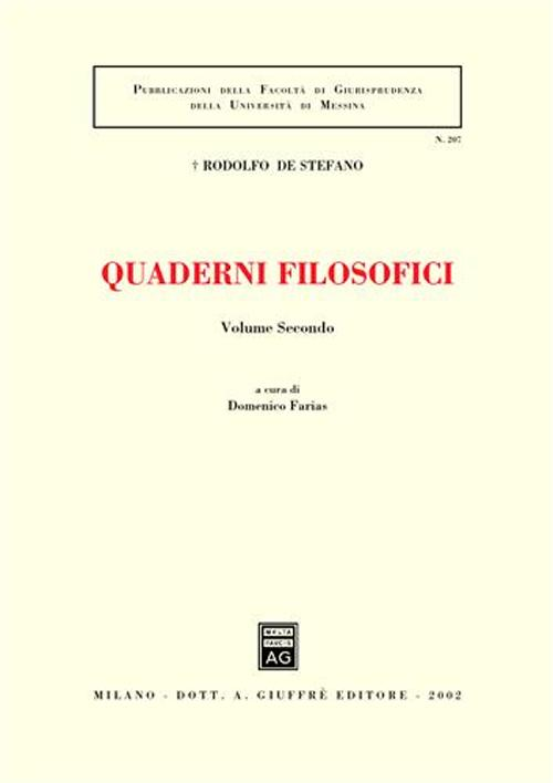 Quaderni filosofici. Vol. 2 Scarica PDF EPUB
