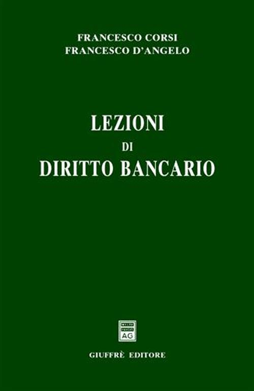 Lezioni di diritto bancario